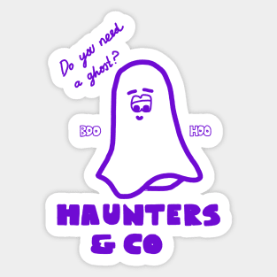 Haunters & Co Sticker